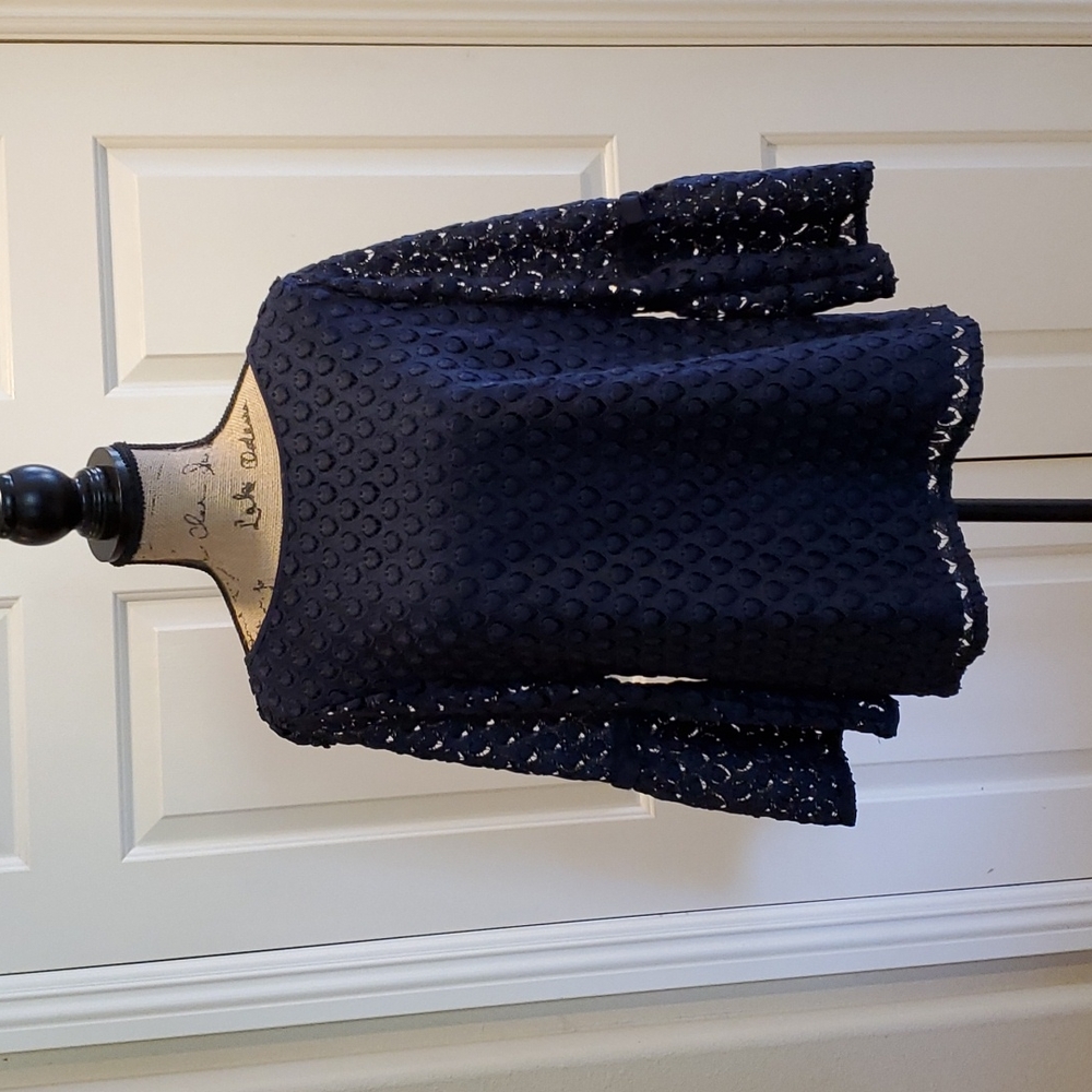 NWT Talbot Navy evening blouse.